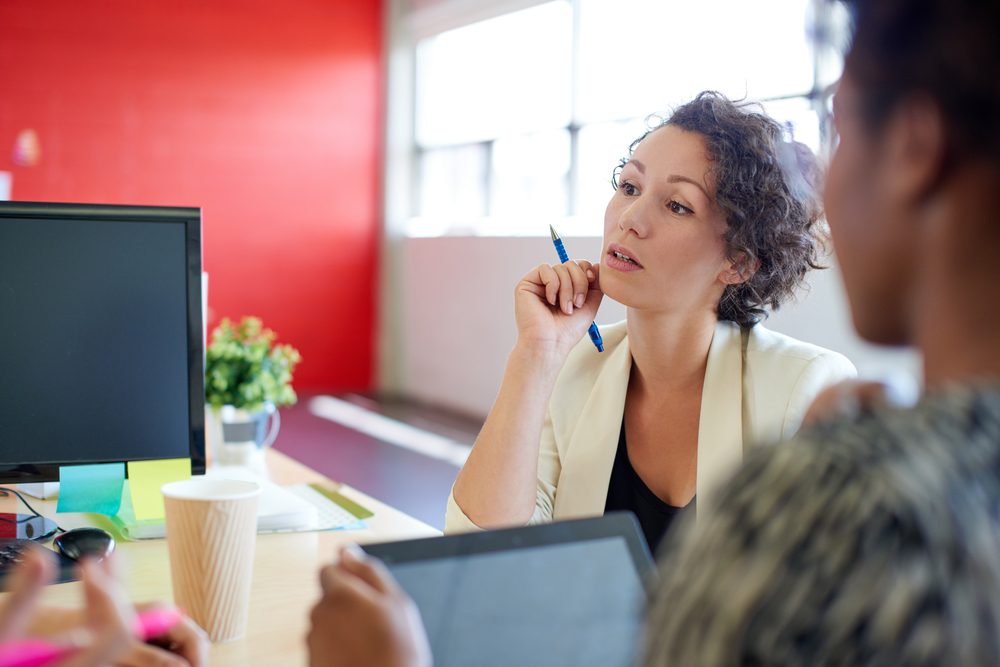 manager holding employees accountable to get respect